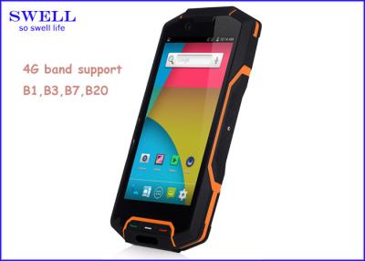 China Android 4.4 OS Touch Rugged Waterproof Cell Phone With 3800mah Battery for sale