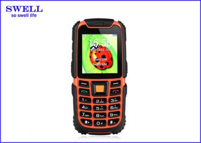 China Wasserdichte Handy-schroffer Handy mtk6260A MSM FM MP3 GPS zu verkaufen