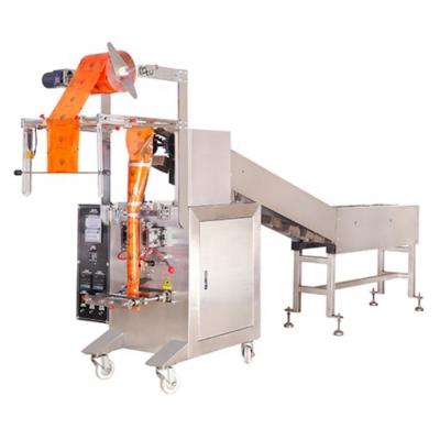 China Low Cost Multifunctional Semi Automatic Pouch Food Packing Machine With Buckets And Platform for sale