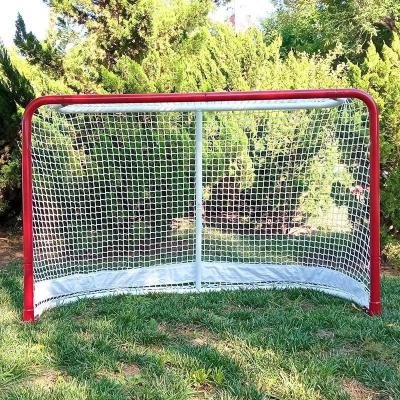 China Hockey Sports Competition Standard Steel Tube Ice Hockey Goal for sale