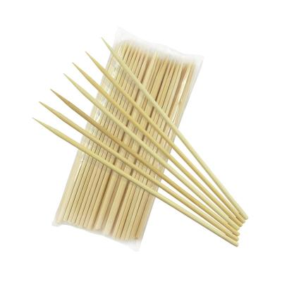 China Cheap Natural Bamboo Hot Dog Potato Kebab Skewer Manufacturer China Hot Dog Stick Easily Cleaned Bamboo Supplier for sale