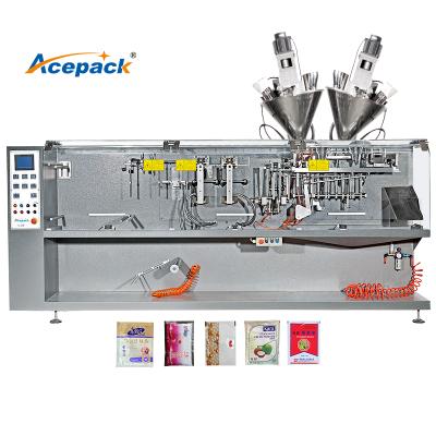 中国 Automatic Rotary Powder Filling And Sealing Food Bag Packing Machine For Coffee Sugar Milk With Auger Filler 販売のため