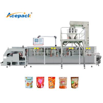 China zipper doy pack packaging filling sealing machine for powder granule liquid product Te koop