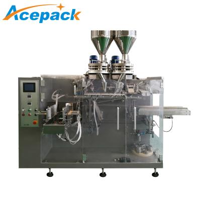 China Fruit Pulp Zipper Function Flat Pouch Packing Machine Horizontal Packing Machine for sale