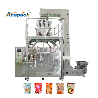 China Doypack Premade Zipper Pouch Filling Candy Automatic Horizontal Packing Machine for sale