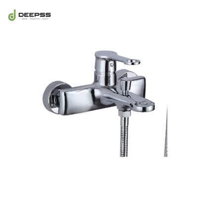 China Without Slide Bar Style Chrome Plating Shower Mixer Wholesale Modern Brass Faucet for sale