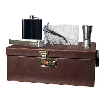 China DX Viable Home Bar Restaurant and Travel Bar Set Ideal Corporate Gift Cocktail Whiskey Set for sale