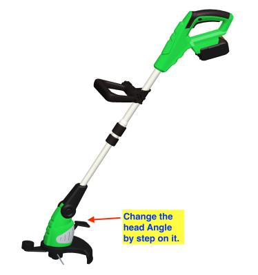 China Professional 20v Electric Weed Wacker Dc  Extension Length 20cm Light Weight for sale