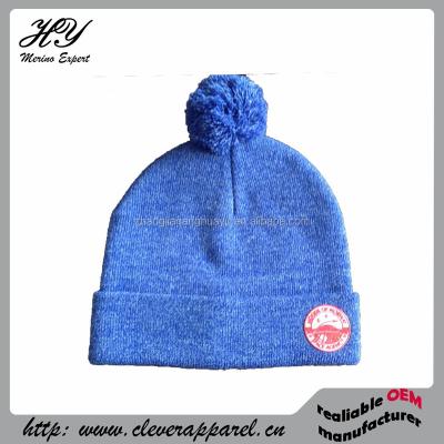 China JOINT Custom Knitted Pompom Wool Beanie From China Manufacturer for sale