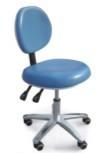 China Doctor Stool  with PU or leather cushion,adjustable height and backrest for sale