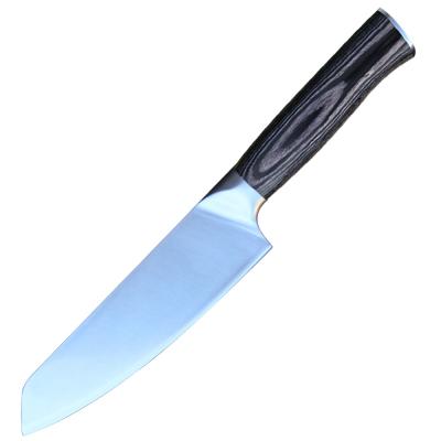 China 2021Viable Chef Knife Kitchen 8 Inch High 5Cr15mov Carbon Steel With Ergonomic Color Kiritsuke Wooden Handle for sale