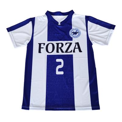 China Wholesale Quick Dry Sublimation Printing Soccer Factory Football Uniform Jersey Top for sale