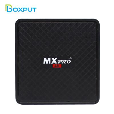 China Android 7.1 Latest Smart TV Box Pro Android 7.1 Allwinner H3 MX Quad Core Android TV Box for sale