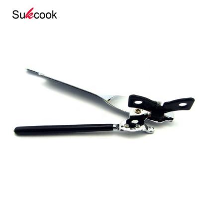 China Sustainable Hot Sales Stainless Steel Canister Black Liner Manual Opener for sale