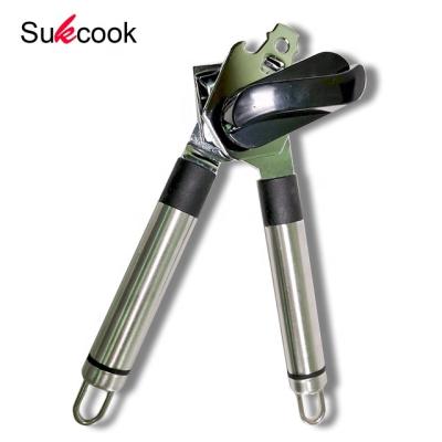 China Durable heavy duty stainless steel manual with hook bottle and can opener for sale