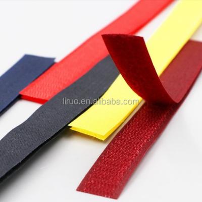 China Durable soft nylon hook and loop fastener tape for sewing on for sale