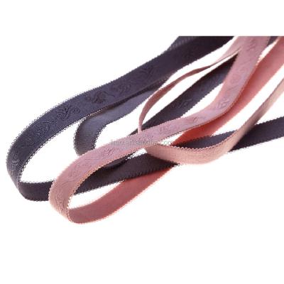 China Underwear Colorful Bra Strap Elastic Band for sale