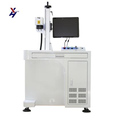 China 20W/30W/50W Desktop Fiber Laser Marking Machine voor het graveren van metalen Te koop