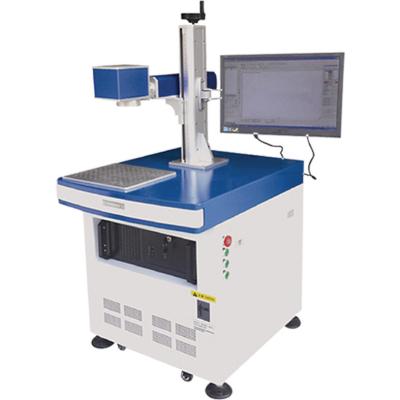 China Life-long JPT Laser Wood Metal Optical UV Laser Marking Machine for Plastic Metal Glass for sale