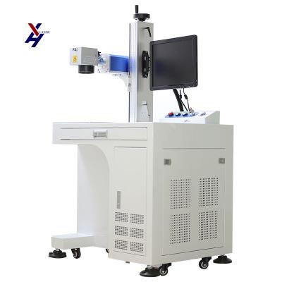 China Computer-Controlled Fiber Laser Marking or Cutting Machine for Metal on Laser Floor Stand for sale