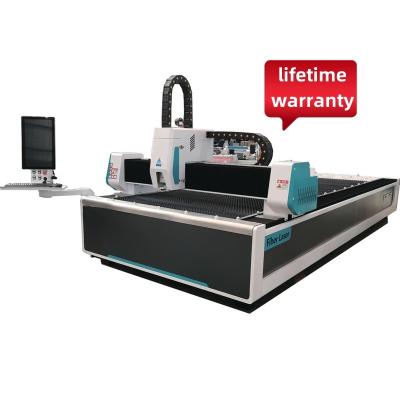 Chine 3015 Machine de découpe laser à fibres de 1500W avec Raytols BM111 Fscut2000 à vendre