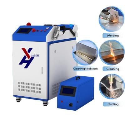 China 1070*830*1350mm Máquina de solda a laser portátil de 3000 Watt para aço e alumínio à venda