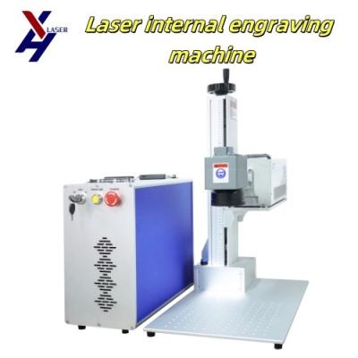 China Preço de fábrica Portátil CNC Metal Plástico UV 3D troféu cristal jóias acrílicas laser Marcação Impressão gravura máquina de escultura à venda