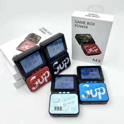 China SQING M3 Handheld Console 900 Games With Two Player 8GTF Card Support Customized Logo Game Box Game Machine 500-900 for sale