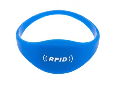 China Eignungs-wasserdichtes Silikon 13.56MHz Armband NFC RFID zu verkaufen