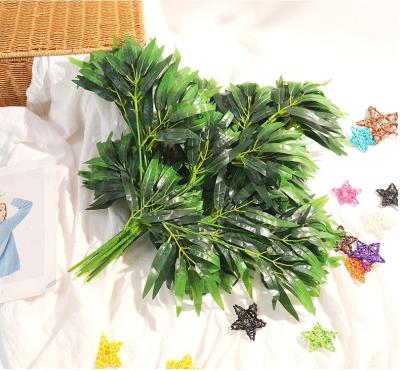 China Events Decoration Quality Design Universal Fire Retardant Bamboo Leaves Artificial Indoor Plants For Decoration for sale