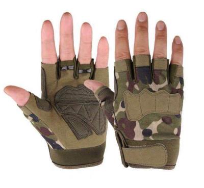 China Outdoor Sports Protective Camouflage Sports Glove Anti Slip Gloves Warm Liners for Sport Training Cycling Recycling for sale