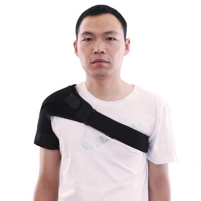 China Adjustable Breathable Adjustable Shoulder Support Brace Sports Basketball Fitness Shoulder Right Left Protector For Sports Safety for sale