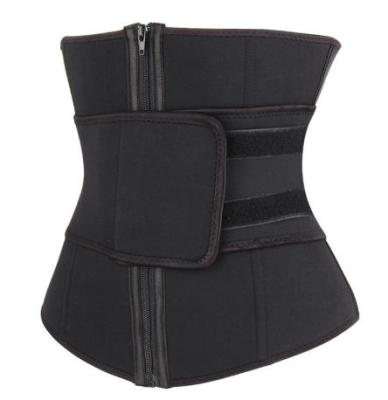 China Breathable Simple Straps Neoprene Slimming Latex Waist Trainer Corset Steel Boned Body Shaper Waist Trainer for sale