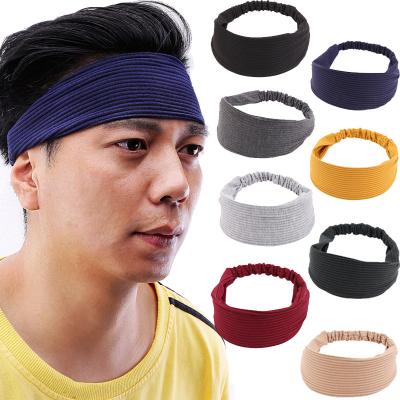 China Hot Sale Fashion Men Sports Sweats With Headbands For Couples Outdoor Sports Hair Band Headband To Mask Prevent Ear Strain for sale