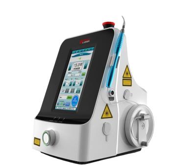 China Gbox Minimally Invasive Laser Removal Equipment 980/1470nm Pigment Removal For Ear Nose Throat Ear Nose Treatment for sale