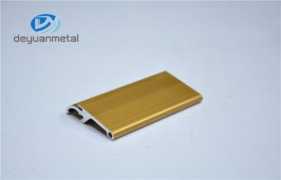 China Polishing Gold Window Aluminium Profiles Aluminium Window Frames For Building for sale