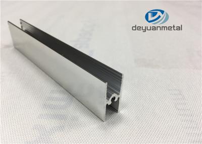 China Perfiles de aluminio de los muebles de la inmersión brillante, perfiles exactos del recinto de la ducha del corte en venta