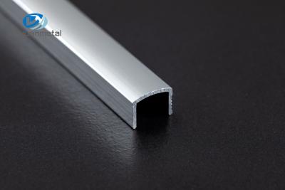 China T5 anodisierte Aluminiumu Stärke des Profil-Kanal-0.8-1.2mm Polier zu verkaufen