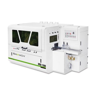 China Building Material Shops SAMACH 5 Axis Cutting Four Side Planer Machine Woodworking Wood Cutting Four Side Moulder for sale