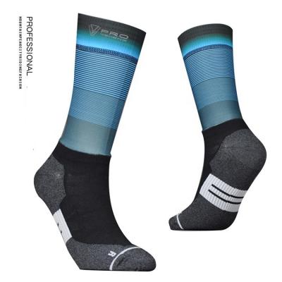 China Wholesale Custom Recycling Running Sports Socks Logo Mens Professional Athletic Socks High Performance Breathable Sports Socks for sale