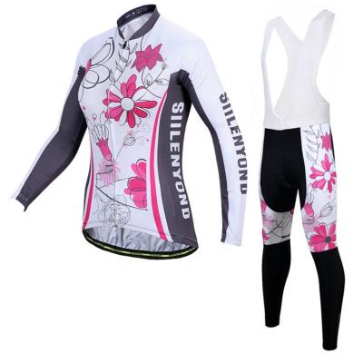 China Feminina cycling cycling ciclismo de roupa tank top shirts new style women long sleeve breathable breathable road bike with back pockets for sale