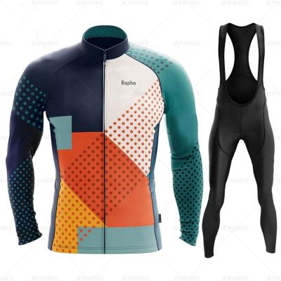 China China Wholesale Cycling Cycling Jersey Cycling Breathable Clothing Men's Long Sleeve Pants Set Quick Dry Men for sale