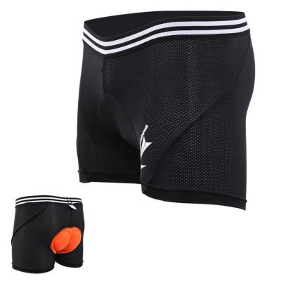 China 2021 Amazon Breathable Hot Cycling Underwear Cycling Shorts Cycling Pants Compression Tights With 3D Gel Sweatproof Padded Mesh Material for sale