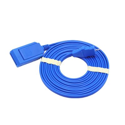 China PVC Medical Bipolar Plate Negative UDE Plate Cable 2.0mm for sale