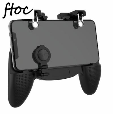 China 2019 Newest Gaming Games Fan Gamepad Smart Phone Gamepad Trigger Game Controller For Cellphone 4.7-6.5