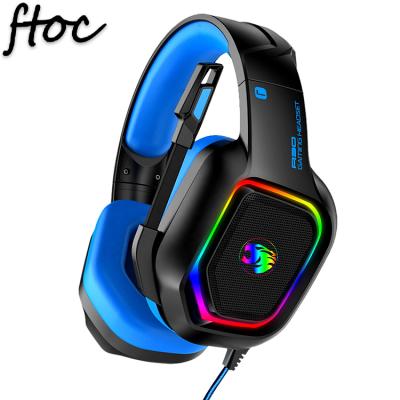 China High Performance Headband Auriculares Headset Gaming Earphone A30 RGB Stereo Earbuds Gaming Headsets For Computer for sale