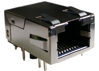 China 1-1368398-3 Low Profile RJ45 Jack Gigabit 10/100/1000 With Magnetic 2-1368398-3 for sale