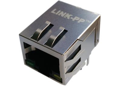 中国 XRJG-01J-A-E11-410 RJ45 モジュラー ジャックの電気通信の変圧器および RJ45 モジュール 販売のため