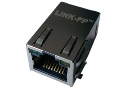 China MAGJACK SMT HR961160C 10/100Base-T With LED LPJ3011ABNL Rj45 SMT Connector for sale