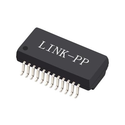 China L22N001-2 1000 Base - T Single Port POE Lan Filter Transformer Meet IEEE802.3 Af Standard for sale